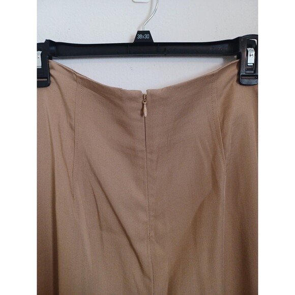 Antonio Melani Pants Womens 12 Tan Wide Leg Dress Trousers Casual Relaxed - Picture 4 of 8